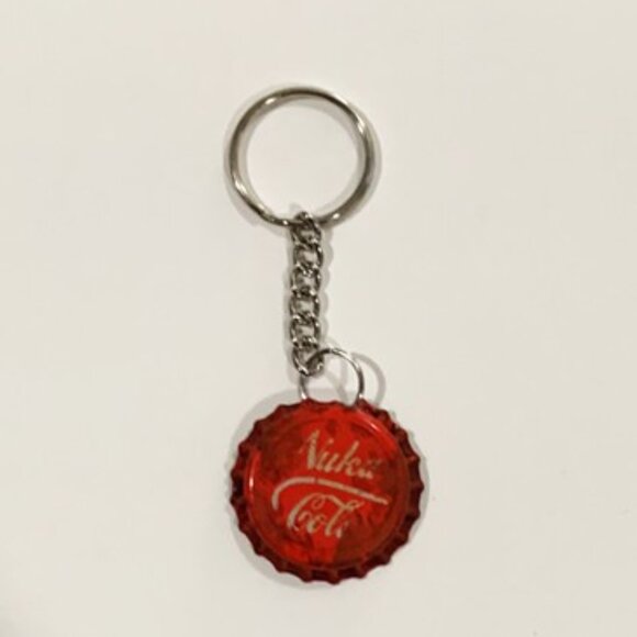 Fallout 4 Nuka Cola Cap Keychains - Pre & Post War Style - 3.5inch Keychains - Picture 6 of 11